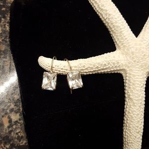 Sterling silver CZ earrings